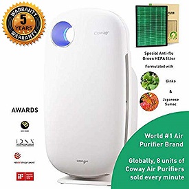 coway sleek pro professionalair purifier