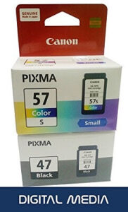 Canon PG-47 Black and CL-57S Colour