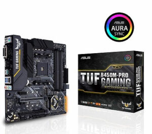Asus TUF B450M-Pro Gaming AMD Ryzen 3 AM4 Micro-ATX Motherboard