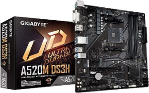 GIGABYTE A520M DS3H Ultra Durable Motherboard 