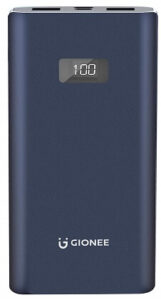 Gionee Li-Polymer Digital Display 10000mAh Power Bank