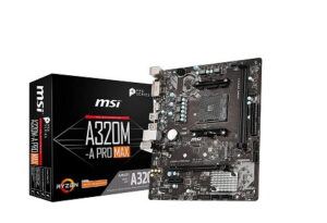 MSI A320M-A Pro Max Gaming AMD Motherboard