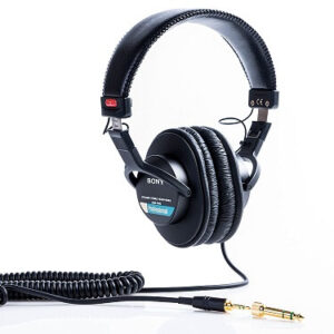 1. Sony MDR-7506 On-Ear Professional Headphones