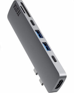 TEQTA 7 in 2 USB C Thunderbolt 3.0 Hub