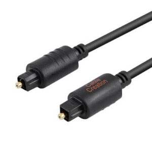 CableCreation 6 FT Digital Fiber Optical Toslink Cable